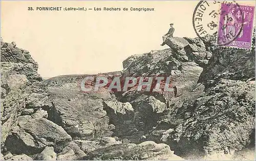 Ansichtskarte AK Pornichet (Loire Inf) Les Rochers de Congrigoux