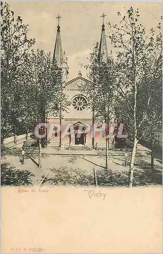 Cartes postales Vichy L'Eglise St Louis
