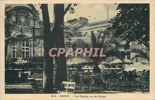 Cartes postales Vichy Le Casino Vue du Profil