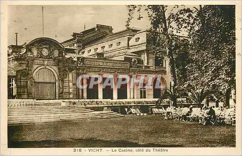 Ansichtskarte AK Vichy Le Casino Cote du Theatre