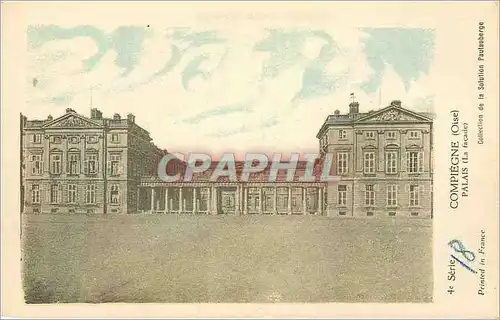 Cartes postales Compiegne (Oise) Palais (La Facade)