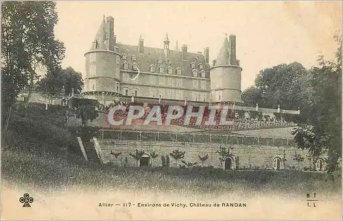 Cartes postales Environs de Vichy Chateau de Randan