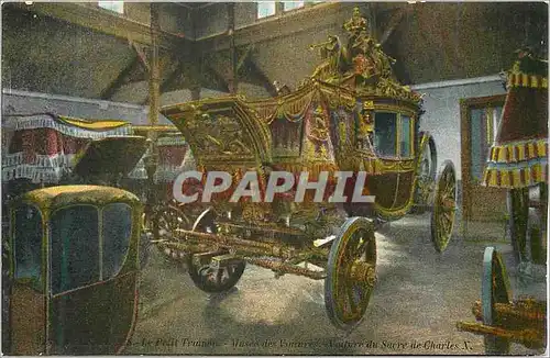 Cartes postales Le Petit Trianon Musee des Voitures du Sacre de Charles X