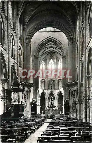 Cartes postales moderne St Pierre sur Dives (Calvados) Interieur de l'Eglise Christ