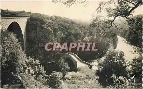 Moderne Karte Environs de Vezelay (Yonne) Pierre Perthuis Les Bords de la Cure