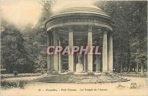 Cartes postales Versailles Petit Trianon Le Temple de l'Amour