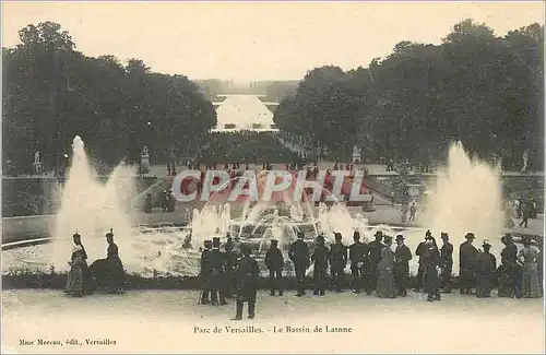 Cartes postales Parc de Versailles Le Bassin de Latone Militaria