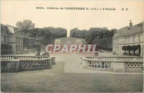 Cartes postales Chateau de Dampierre (S et O) L'Entree