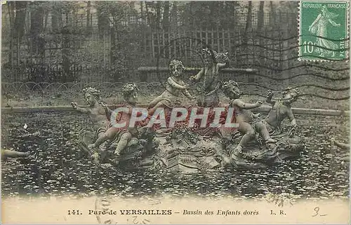 Cartes postales Parc de Versailles Bassin des Enfants Dores