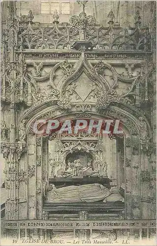 Cartes postales Eglise de Brou Les Trois Mausolees