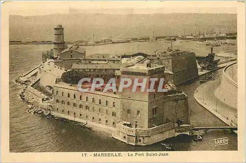 Cartes postales Marseille Le Fort Saint Jean