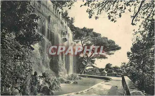 Cartes postales Nice Cascade du Chateau