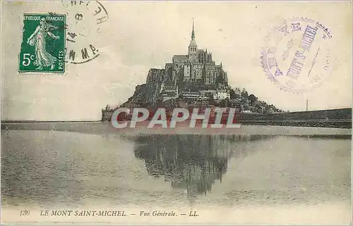 Cartes postales Le Mont Saint Michel Vue Generale