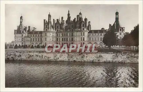 Cartes postales moderne Chateau de Chambord Chateaux de la Loire La Douce France Facade Nord