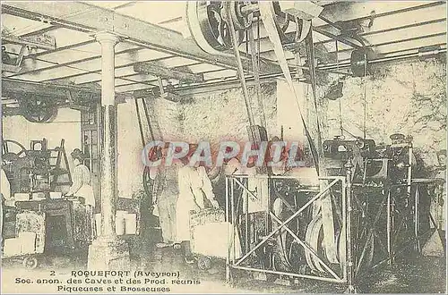 REPRO Roquefort (Aveyron) Languedoc Piqueuses et Brosseuses