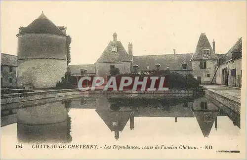 Cartes postales Chateau de Cheverny Les Dependances restes de l'Ancien Chateau