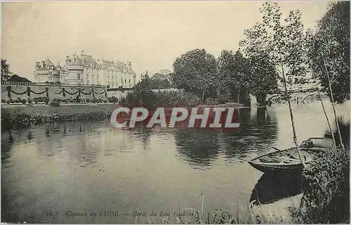 Cartes postales Chateau du Lude Bords du Loir (Sud Est)