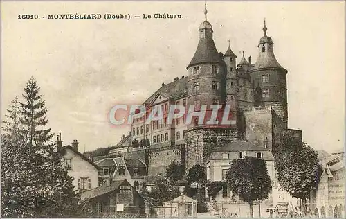 Ansichtskarte AK Montbeliard (Doubs) Le Chateau