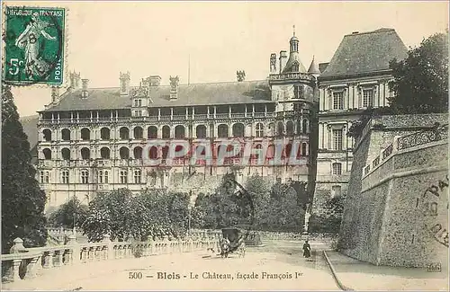 Cartes postales Blois Le Chateau Facade Francois Ier