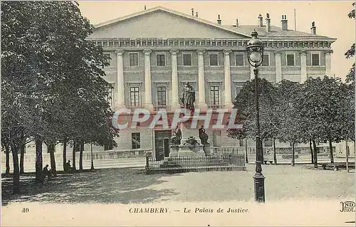 Cartes postales Chambery Le Palais de Justice