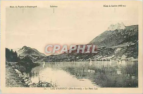 Ansichtskarte AK Lac d'Annecy (Hte Savoie) Le Petit Lac