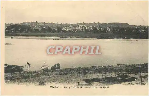 Cartes postales Vichy Vue Generale de Vesse prise du Quai