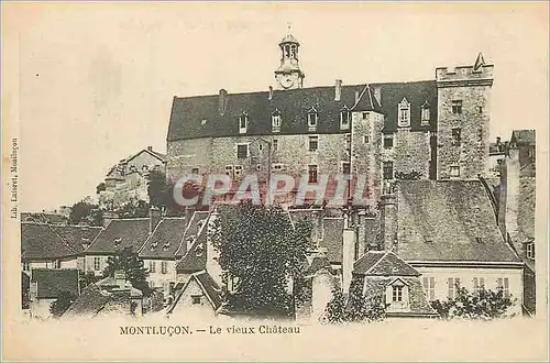 Ansichtskarte AK Mont Luchon Le Vieux Ch�teau (carte 1900)