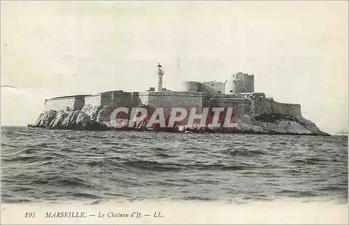 Cartes postales Marseille Le Chateau d'If