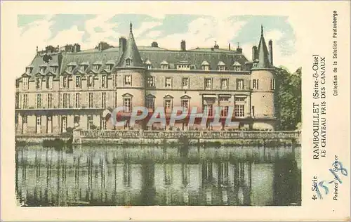 Ansichtskarte AK Rambouillet (Seine et Oise) Le Chateau pris des Canaux