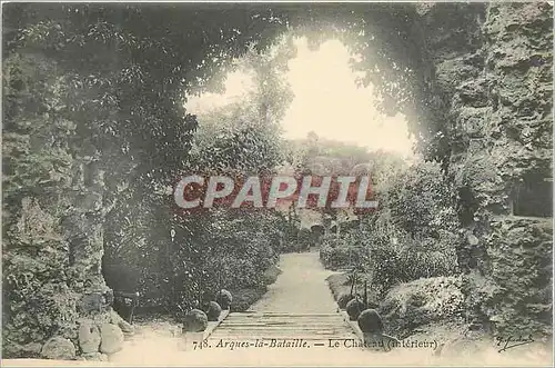 Cartes postales Arques la Bataille Le Chateau (Interieur)