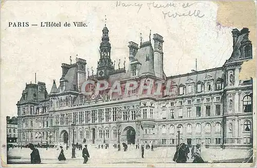 Cartes postales Paris L'Hotel de Ville