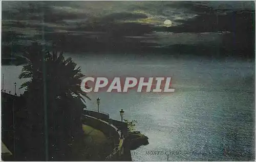 Cartes postales Monte Carlo Effet de Mer