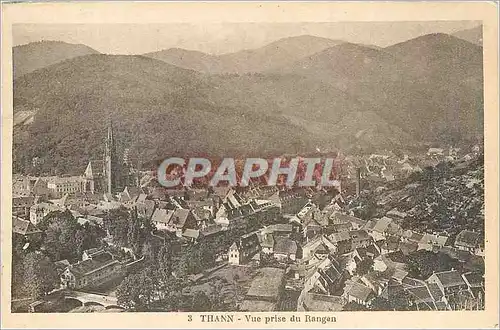 Cartes postales Thann Vue prise du Rangen