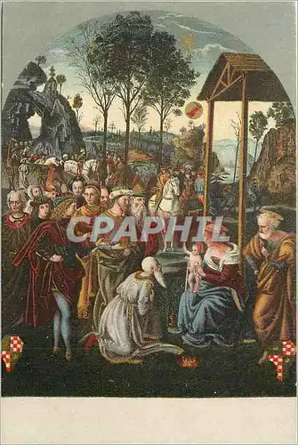 Cartes postales Firenze Adorazione dei Magi