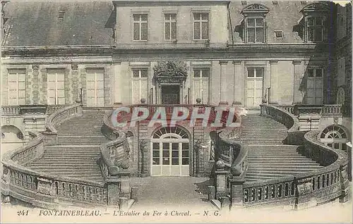 Cartes postales Fontainebleau L'Escalier du Fer a Cheval