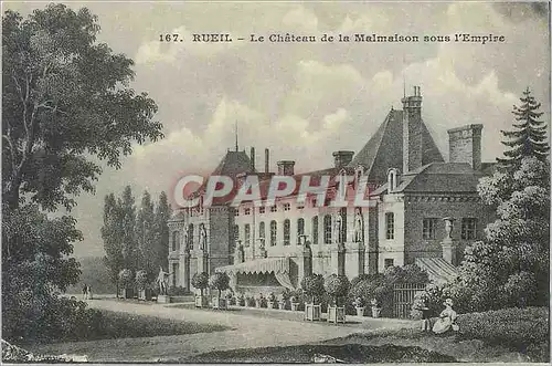 Cartes postales Rueil Le Chateau de la Malmaison sous l'Empire