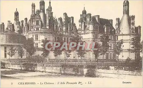 Ansichtskarte AK Chambord Le Chateau L'Aile Francois Ier