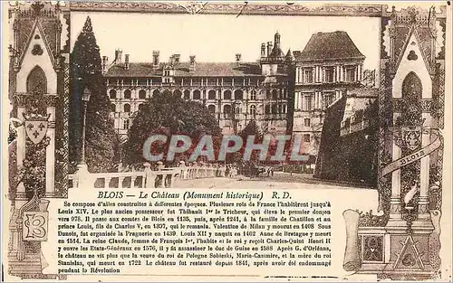 Cartes postales Blois Le Chateau (Monument Historique)