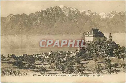 Cartes postales Chateau de Chatelard Clarens et Montagnes de Savoie