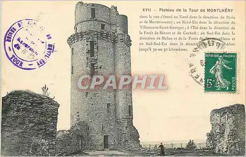 Cartes postales Plateau de la Tour de Montlhery
