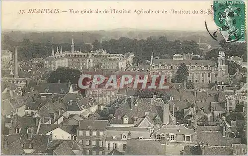 Cartes postales Beauvais Vue Generale de l'Institut Agricole et de l'Institut St Etienne