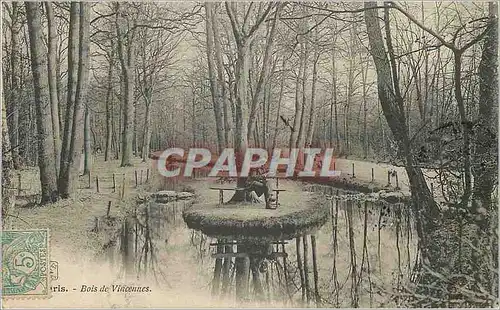 Cartes postales Bois de Vincennes