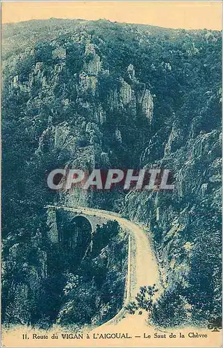 Cartes postales Route du Vigan a l'Aigoual Le Saut de la Cheve