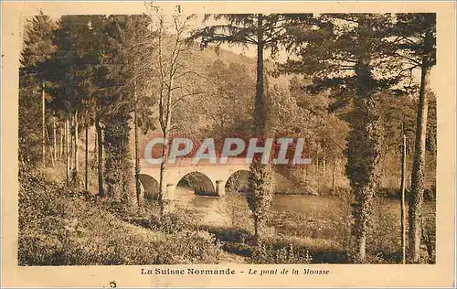 Ansichtskarte AK La Suisse Normande Le Pont de la Mousse