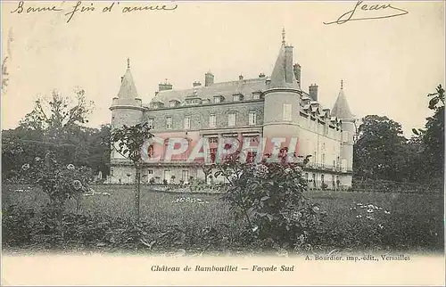 Ansichtskarte AK Chateau de Rambouillet Facade Sud