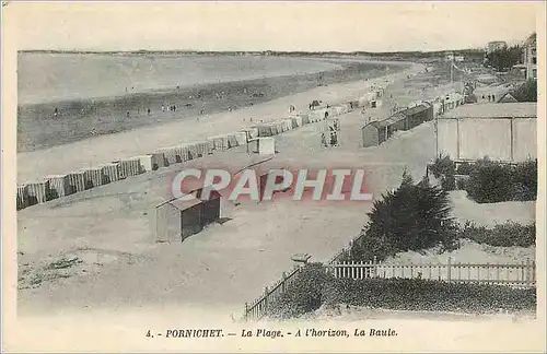 Cartes postales Pornichet La Plage A l'Horizon La Baule