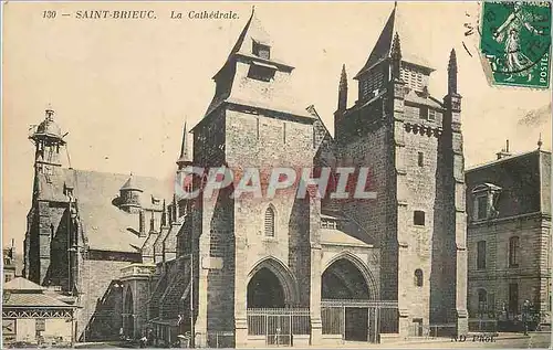 Cartes postales Saint Brieuc La Cathedrale