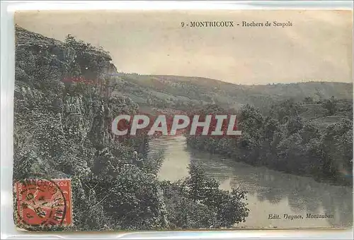 Cartes postales Montricoux Rochers de Scapols