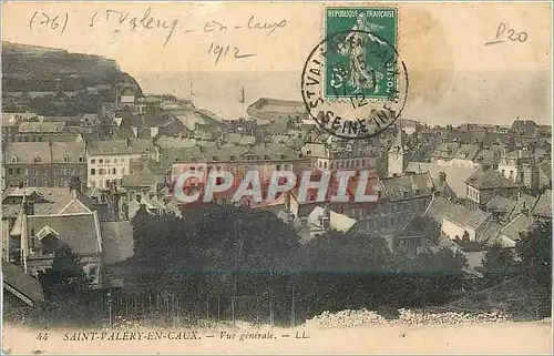 Cartes postales Saint Valery en Caux Vue Generale