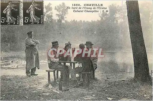 REPRO Chaville Au Bord de l'Etang de l'Ursine Cabaret Champetre